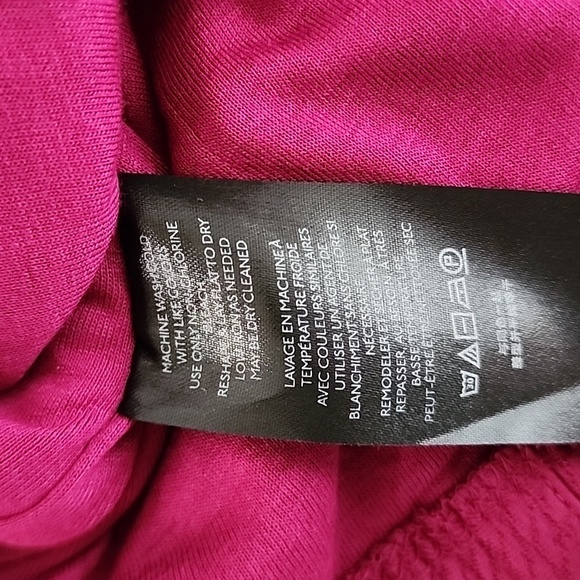 Maeve Anthropologie Pink and Black Tie Back Corset Style Tank Top Size Small - Picture 9 of 10